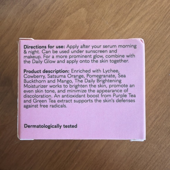 NEW Gemini Beauty Daily Brightening Moisturizer  w/ Lychee & Cowberry 1.69oz - Picture 3 of 6